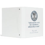 Thomas Sowell Quote (Socialism) 3 Ring Binder