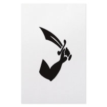 Thomas Tew-Black stationery
