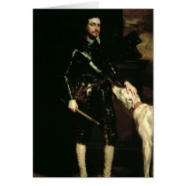 Thomas Wentworth, 1st Earl of Strafford  1633-6 Greeting Card