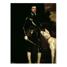 Thomas Wentworth, 1st Earl of Strafford  1633-6 Postcards