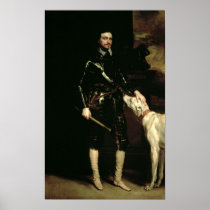 Thomas Wentworth, 1st Earl of Strafford  1633-6 Poster