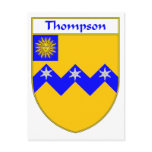 Thompson Coat of Arms/Family Crest Post Card