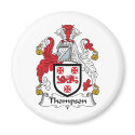 Thompson Family Crest magnets