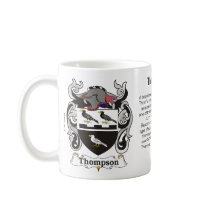Thompson Family Crest Mug