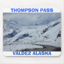 Thompson Pass 1, VALDEZ ALASKA, THOMPSON PASS mousepads by Slanamoose Thompson Pass 1, VALDEZ ALASKA, THOMPSON PASS mousepads