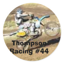 Thompson Racing #44 stickers