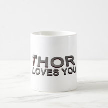 THOR LOVES YOU MUGS