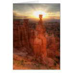 Thor’s Hammer Sunrise Greeting Card