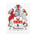 Thorburn Family Crest postcards