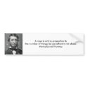 thoreau, A man is rich in proportion to the num... bumper stickers by pattyb578 thoreau, A man is rich in proportion to the num... bumper stickers