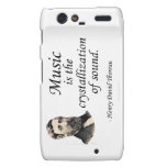 Thoreau on Sound and Music Droid RAZR Cases