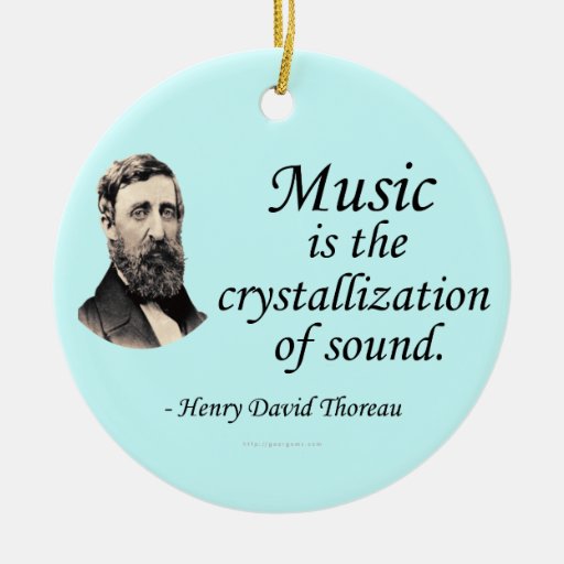 Thoreau on Sound and Music Ornaments