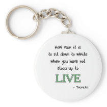 Thoreau on Writing Key Chains