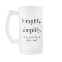 Thoreau Quote 1a Coffee Mugs