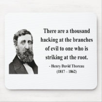 Thoreau Quote 5b mousepads