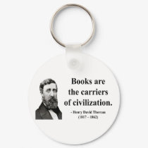 Thoreau Quote 9b keychains by brainburst Thoreau Quote 9b keychains