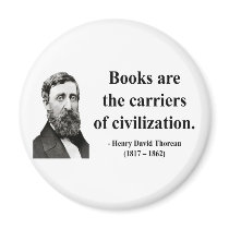 Thoreau Quote 9b Magnet