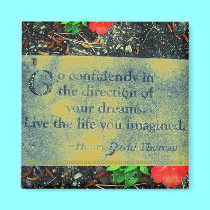 Thoreau Quote Magnet magnets