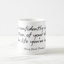 Thoreau Quote Mug