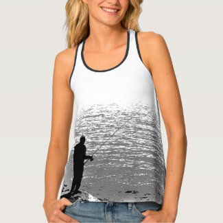 Thoreau Time is but the stream Quotation Tank Top