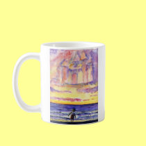 Thoreau's Sunset (Light Text) Mug