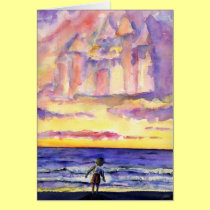 Thoreau's Sunset (No Text) cards