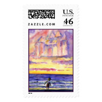 Thoreau's Sunset  postage