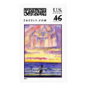 Thoreau's Sunset  postage