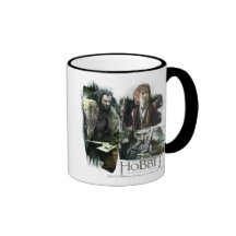 Thorin, Bilbo, and Gandalf Logo Coffee Mugs
