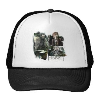 Thorin, Bilbo, and Gandalf Logo Mesh Hat