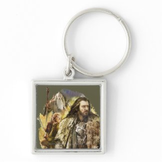 Thorin, Bilbo, Gandalf Key Chains
