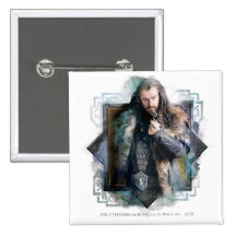 Thorin Character Graphic Pinback Button