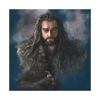 Thorin Illustration Stretched Canvas Prints