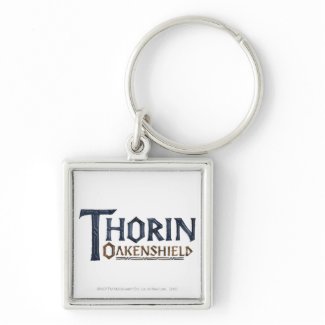Thorin Name Blue Key Chain