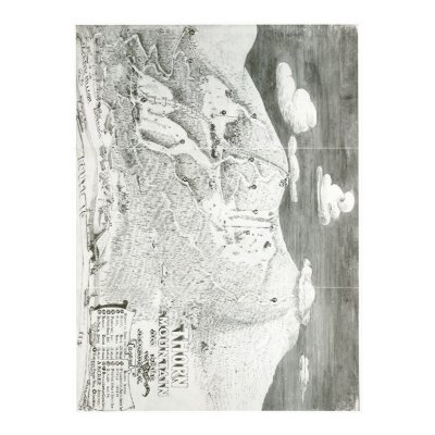 Thorn Mountain 1949 Trail Map Poster by snojrnl