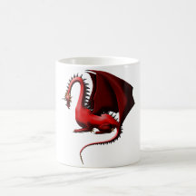 Thorn, the Red Dragon Coffee Mugs