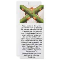 Thorns Cross Rack Cards