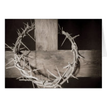 Thorns Of Christ Greeting/Sympathy Card