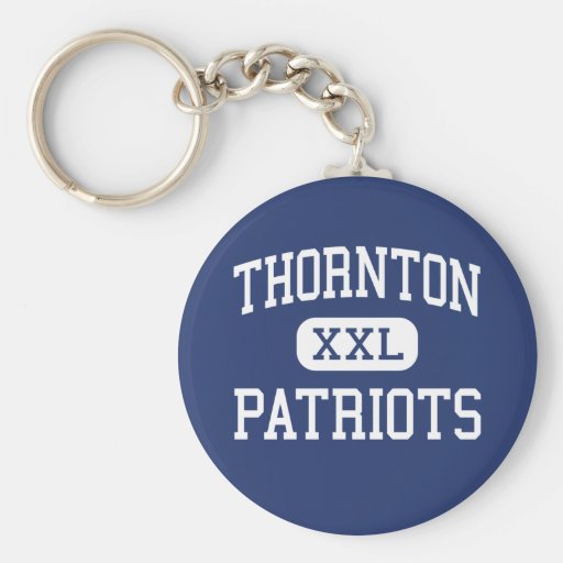 Thornton Patriots Middle School Katy Texas Key Chains