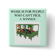 thorough bred horse racing design buttons