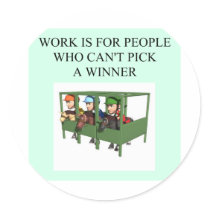 thorough bred horse racing design stickers