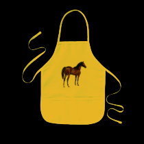 Thoroughbred horse apron aprons