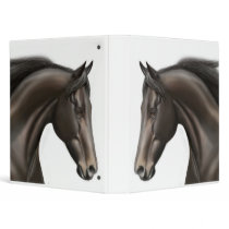 Thoroughbred Horse Avery Binder