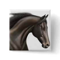 Thoroughbred Horse Pin buttons