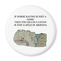 thoroughbred horse racing design magnets