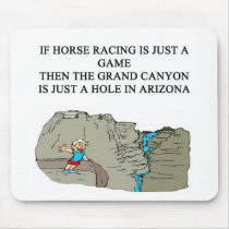 thoroughbred horse racing design mousepads