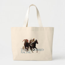Thoroughbred Horse Racing Gifts Canvas Bag