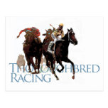 Thoroughbred Horse Racing Gifts Postcard