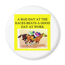 thoroughbred horse racing magnets