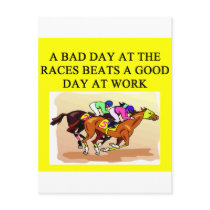 thoroughbred horse racing postcards